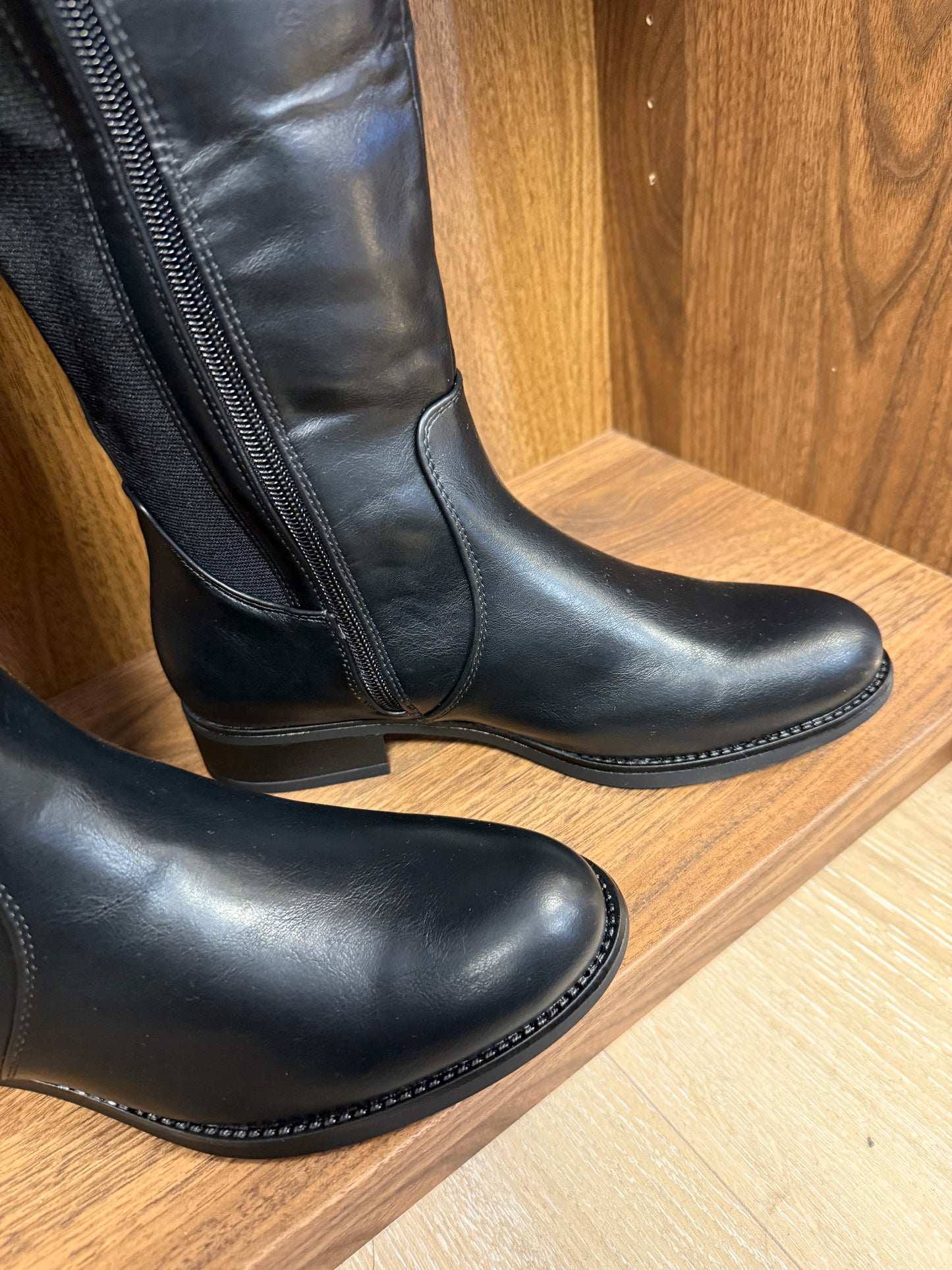 Bottes cavalières noire