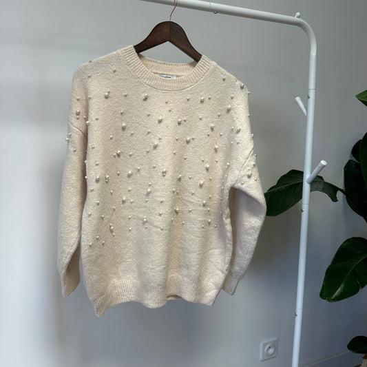 Pull Perla Beige