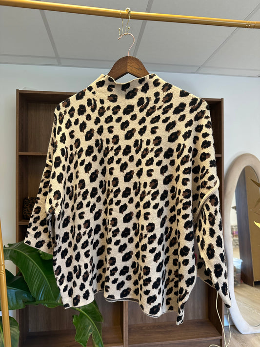 Pull Colette léopard TU