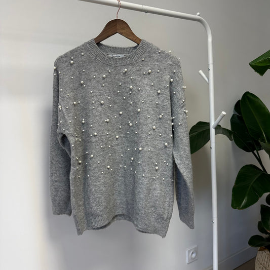 Pull Perla Gris