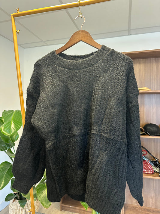 Pull Lison noir L/XL