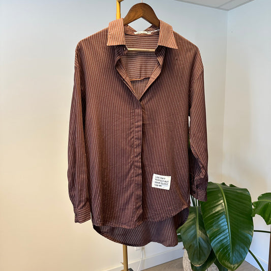 Chemise Romy marron