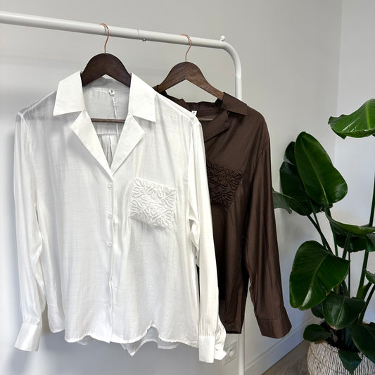 Chemise Léa Blanche