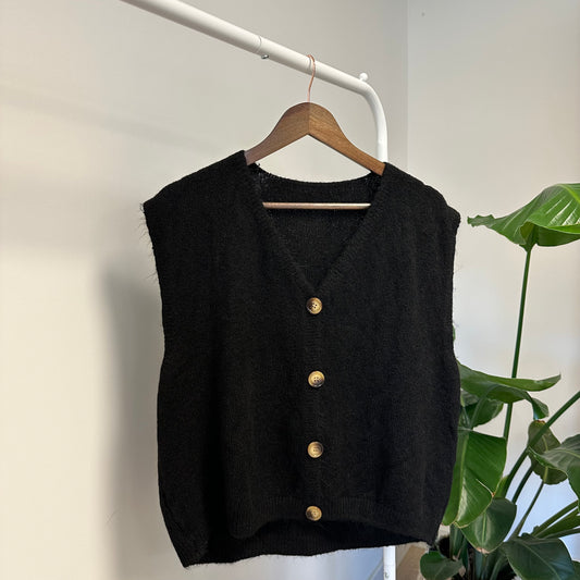 Gilet sans manche Sophie Noir TU