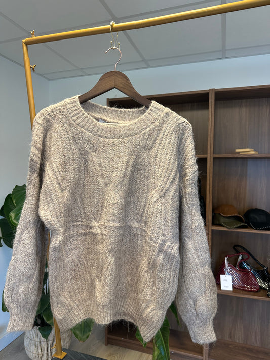 Pull Lison beige S/M