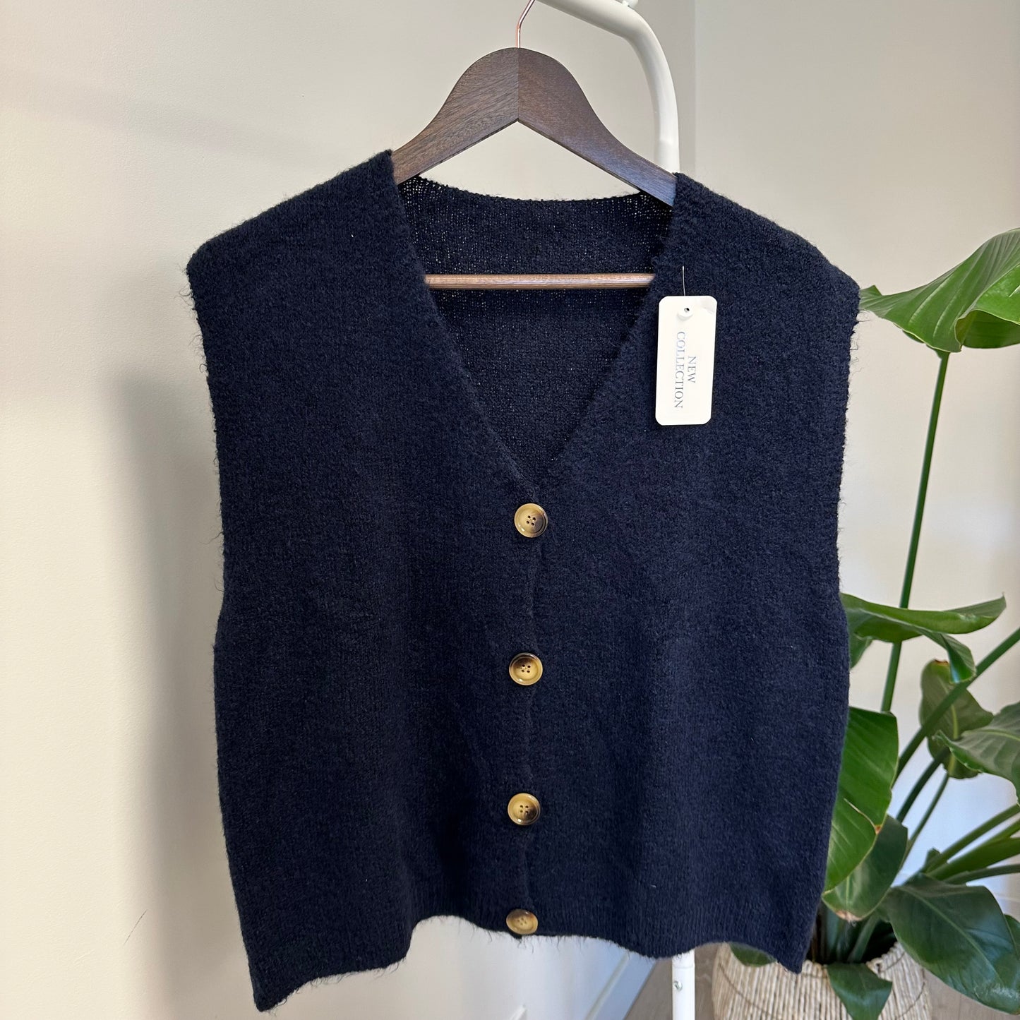 Gilet sans manche Sophie Bleu TU