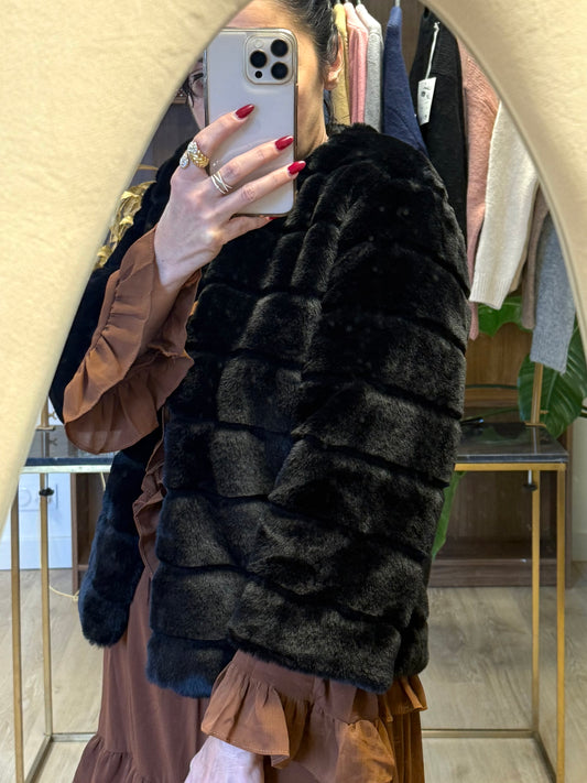 Veste Nico en fausse fourrure