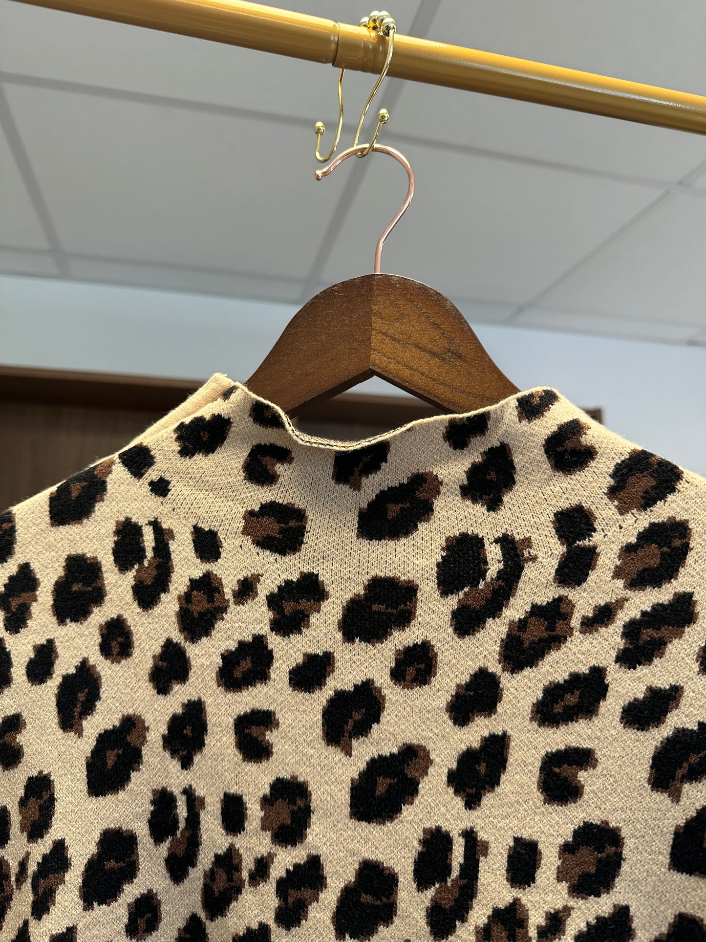 Pull Colette léopard TU