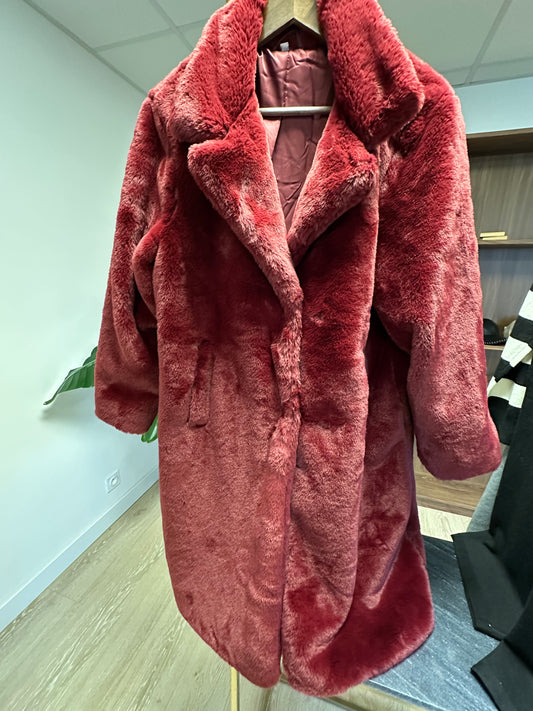 Manteau long fourrure Flo TU