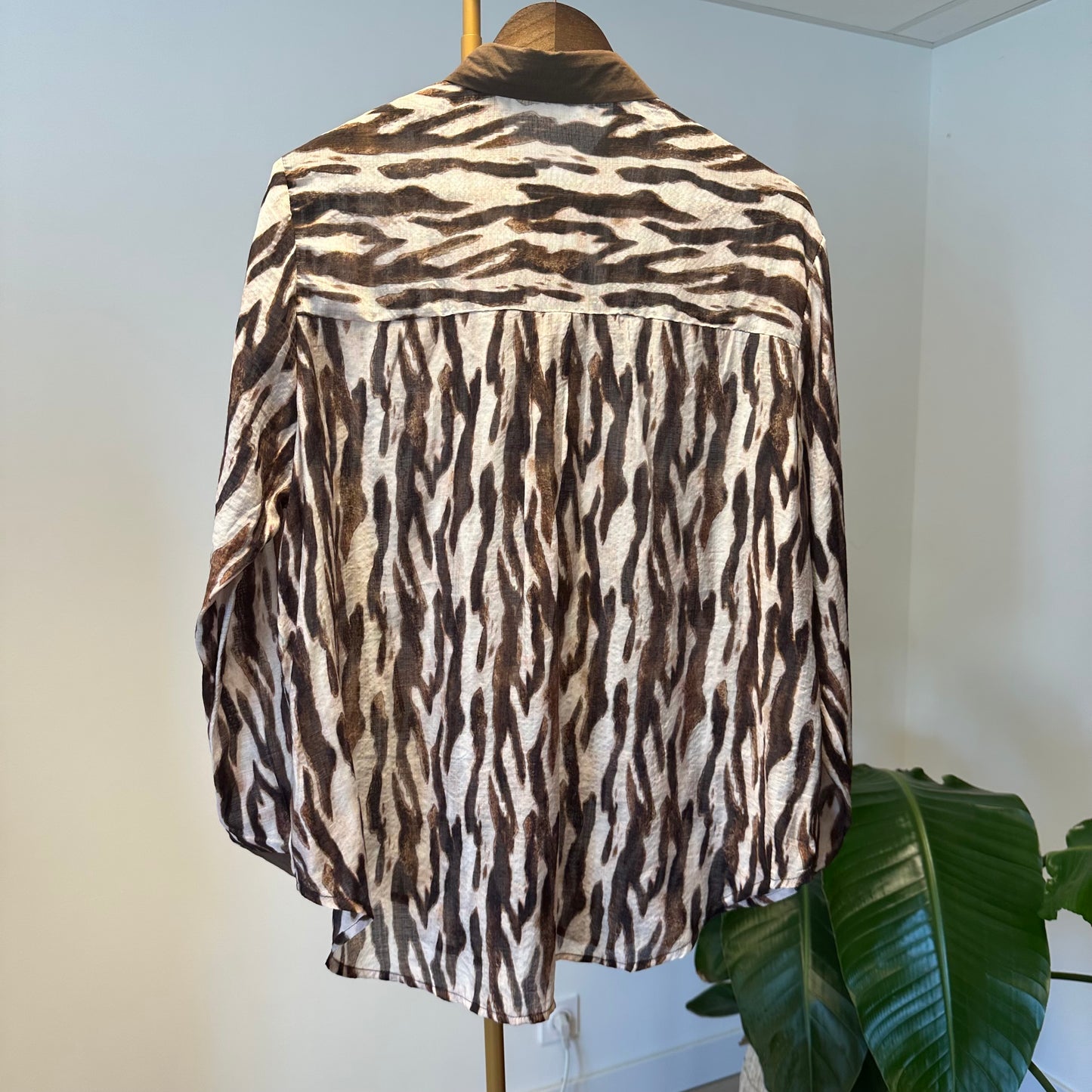 Chemise Line zebré TU