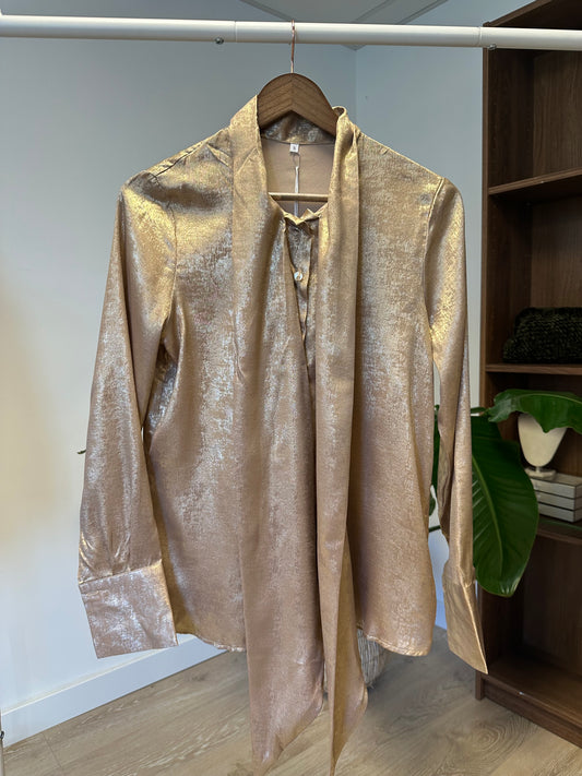 Chemisier 5 doré