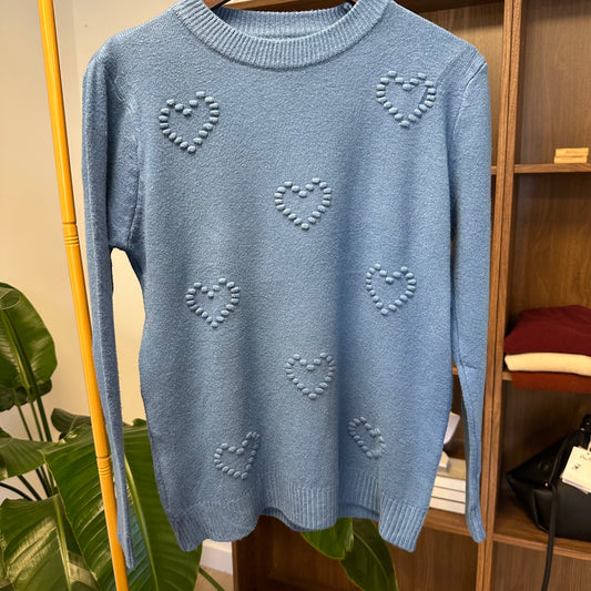 Pull Helène bleu TU