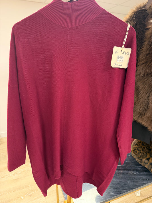 Pull Arnold Bordeaux TU