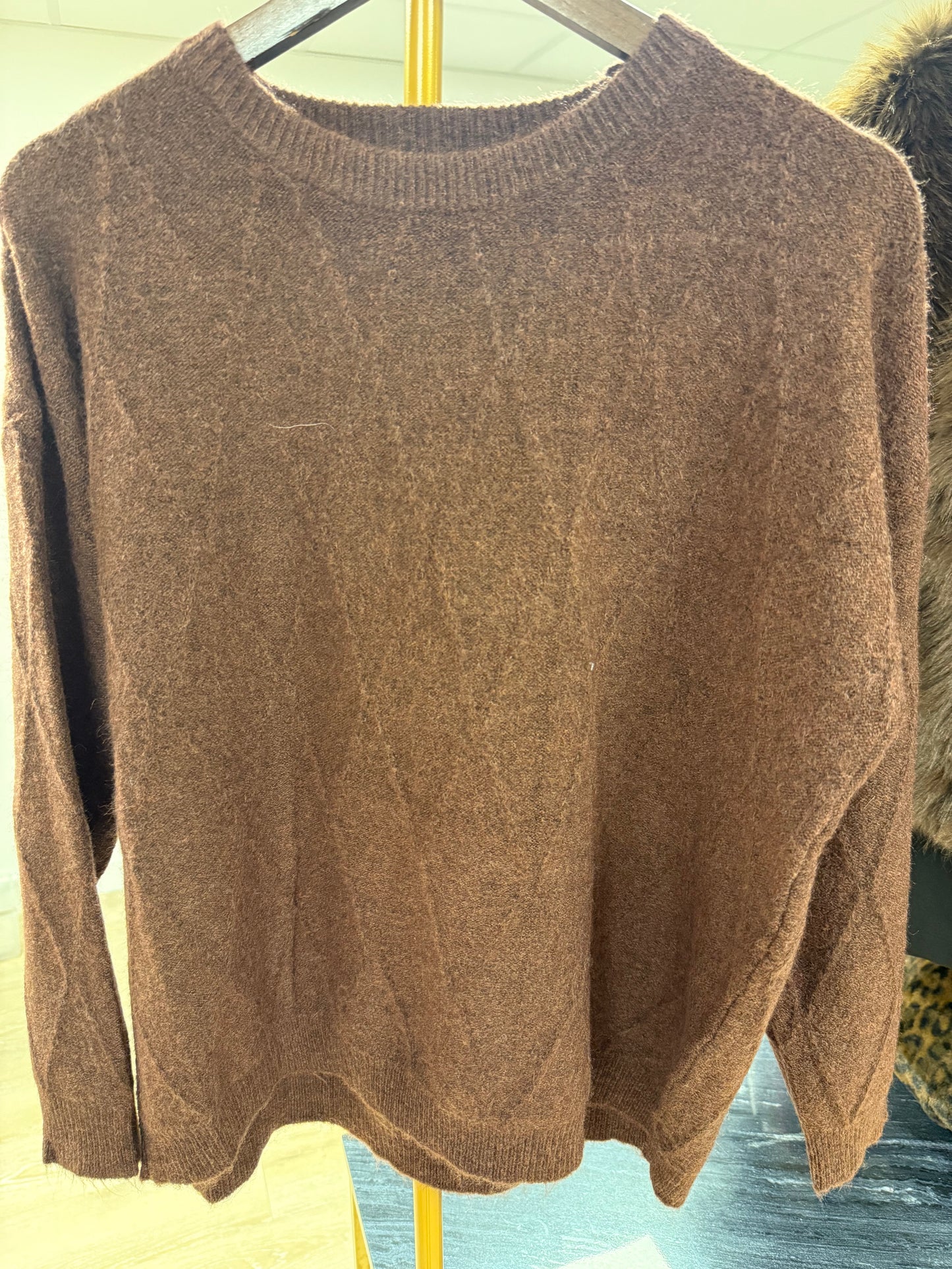 Pull Joann chocolat TU