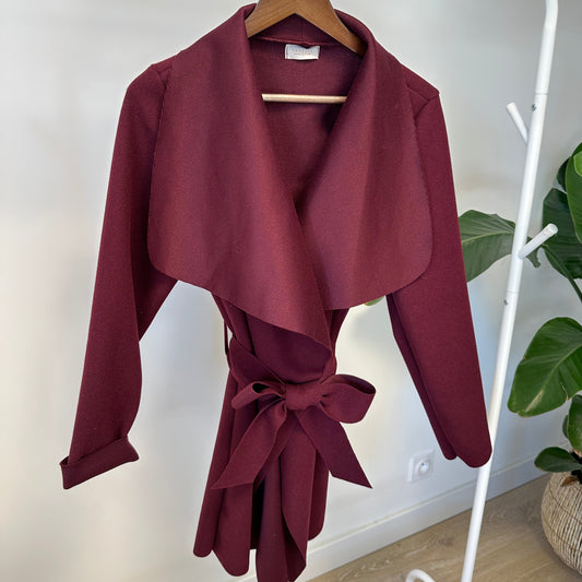 Manteau Nina Bordeaux TU
