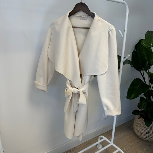 Manteau Nina crème TU