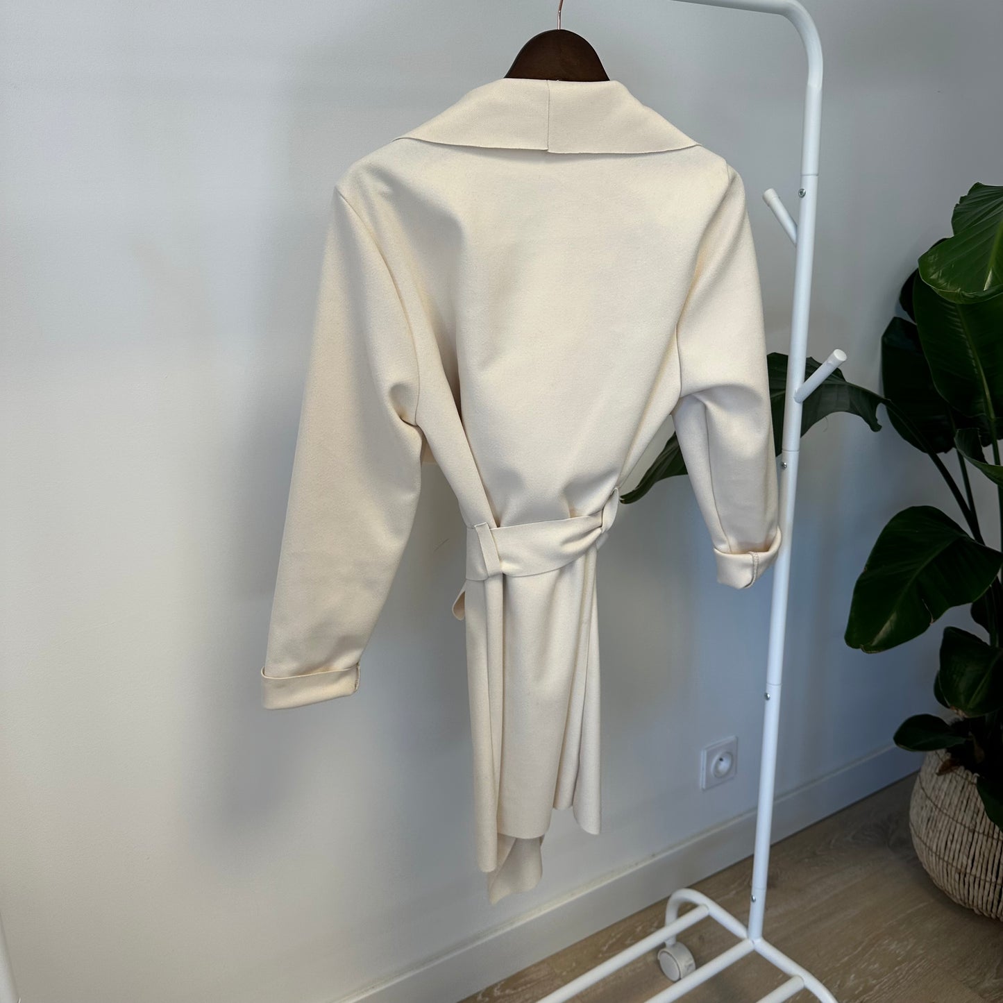 Manteau Nina crème TU