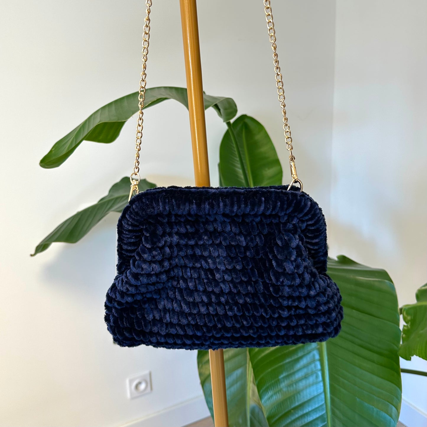 Sac Charlotte Bleu marine