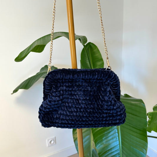 Sac Charlotte Bleu marine