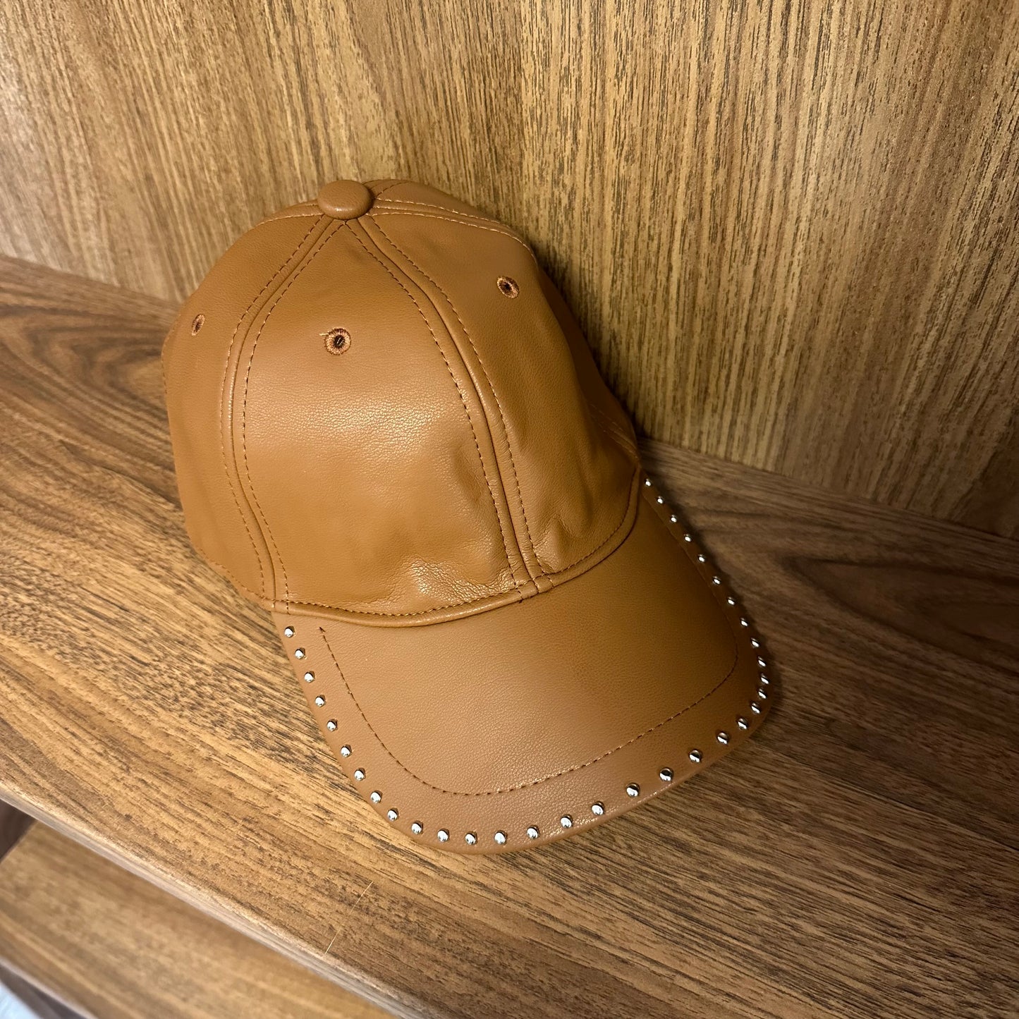 Casquette Aude marron clair