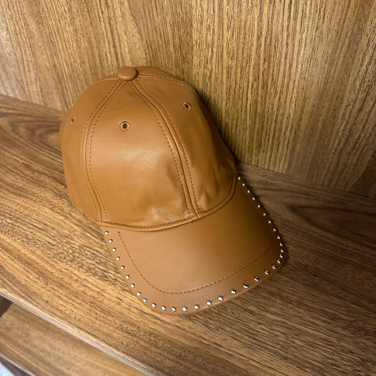 Casquette Aude marron clair